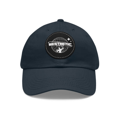 Aesthetic Chewz Dad Hat with Leather Patch