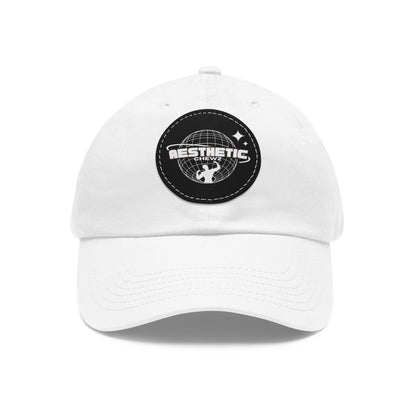 Aesthetic Chewz Dad Hat with Leather Patch